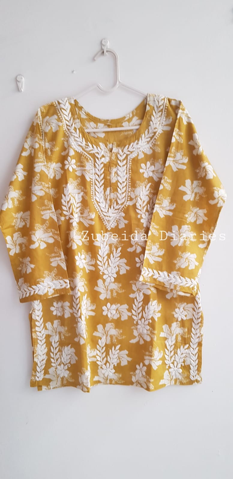 Cotton Short Top ~ Mustard