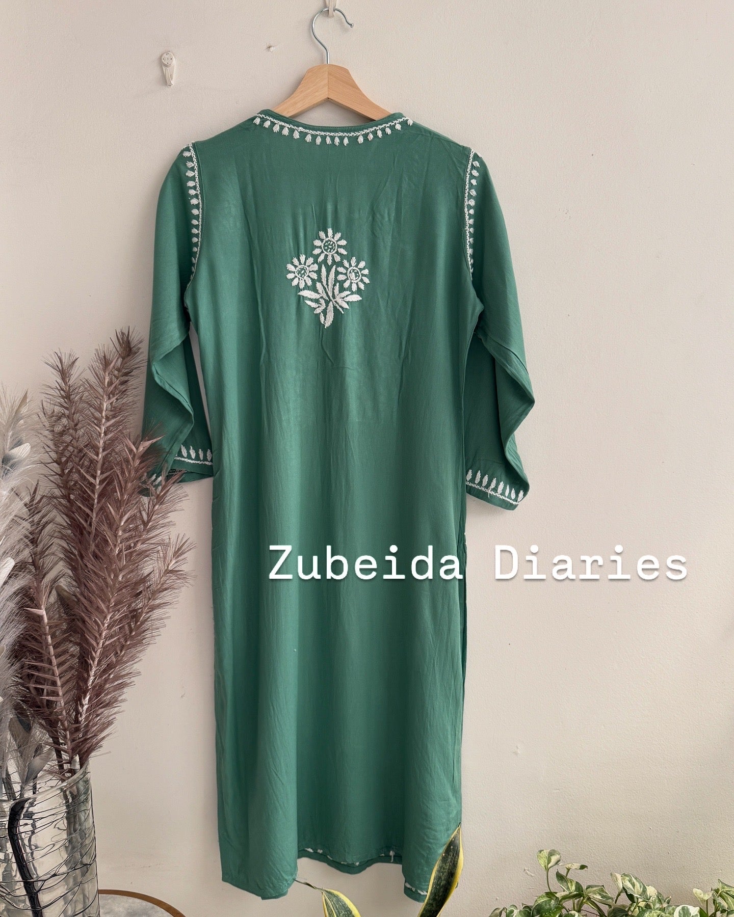 Rayon Boota-Embroidery Kurtas