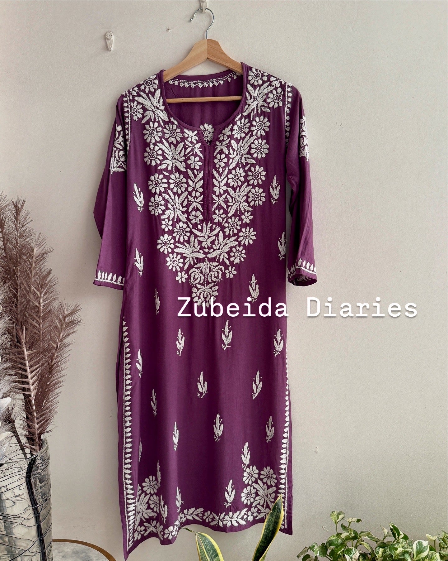 Rayon Boota-Embroidery Kurtas