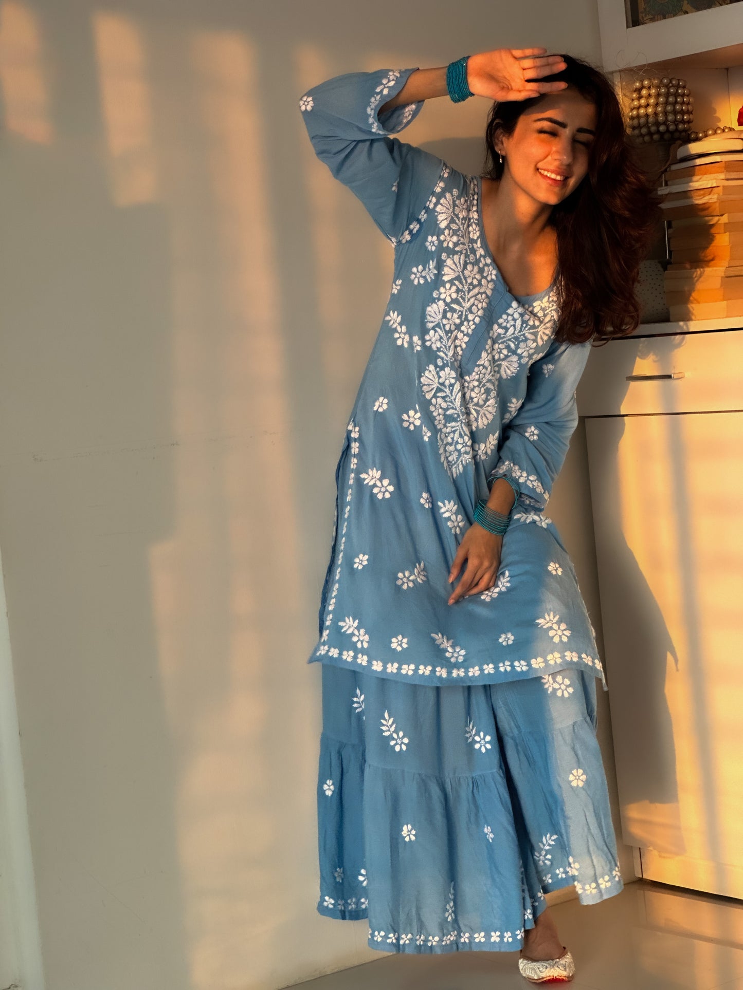 Swati Kapoor in Modal garara set