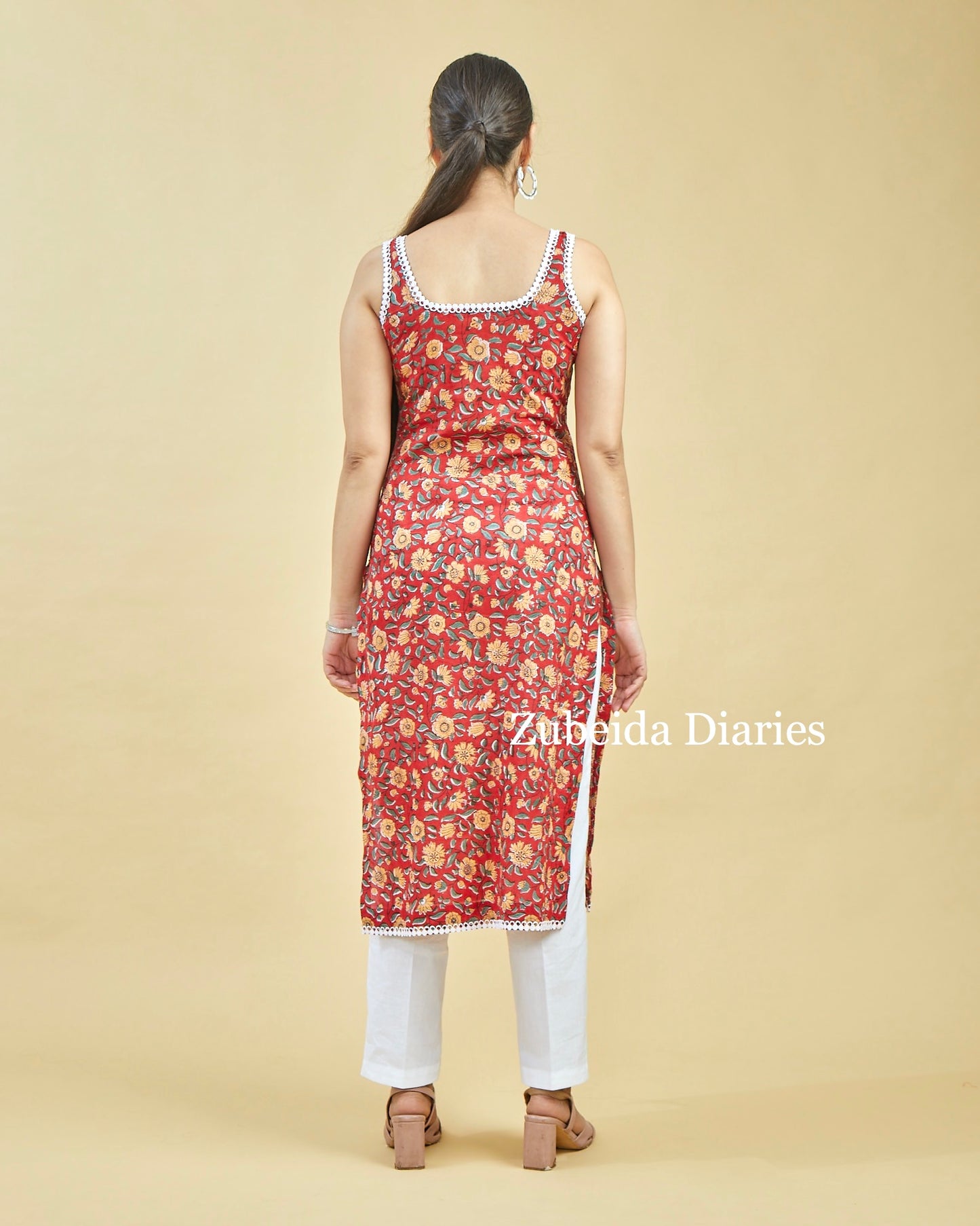Kyra Lace Kurta Bottom Set