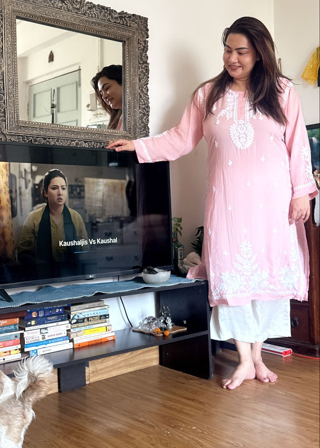 Grusha Kapoor in Nazakat Modal Kurta