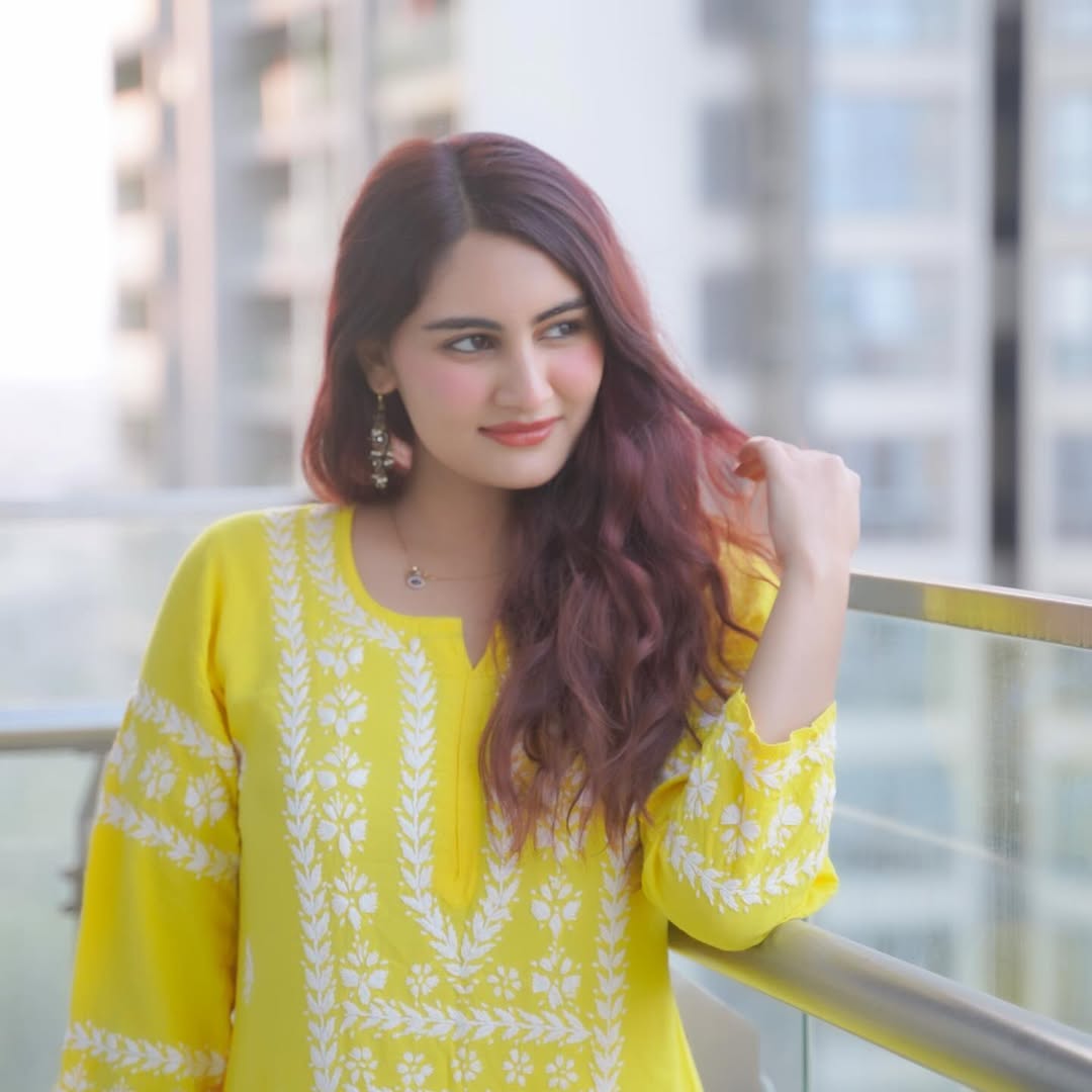Vedika Bhandari in Spring collection Modal Kurta