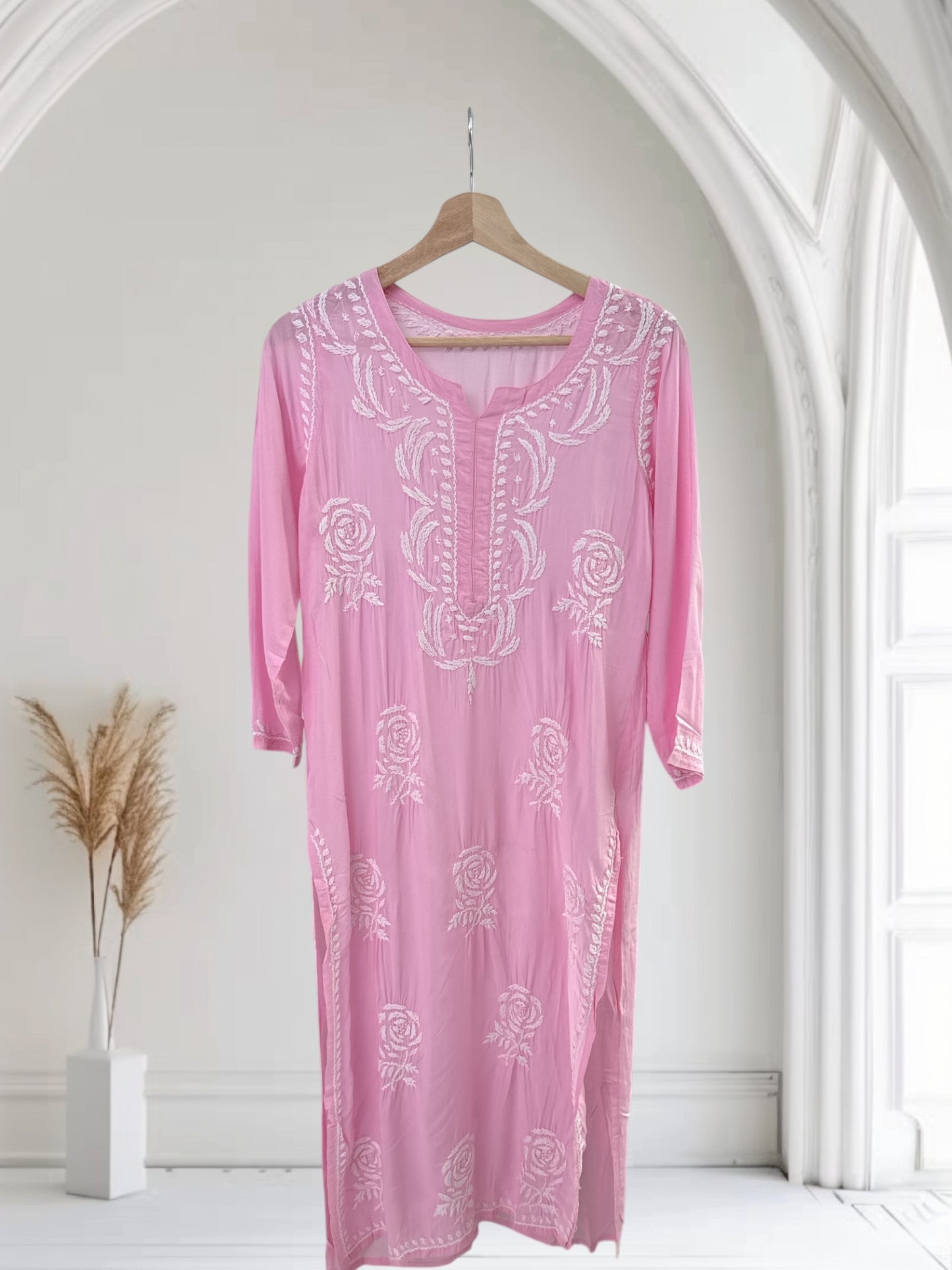 Rose Modal Kurtas ~ Baby Pink