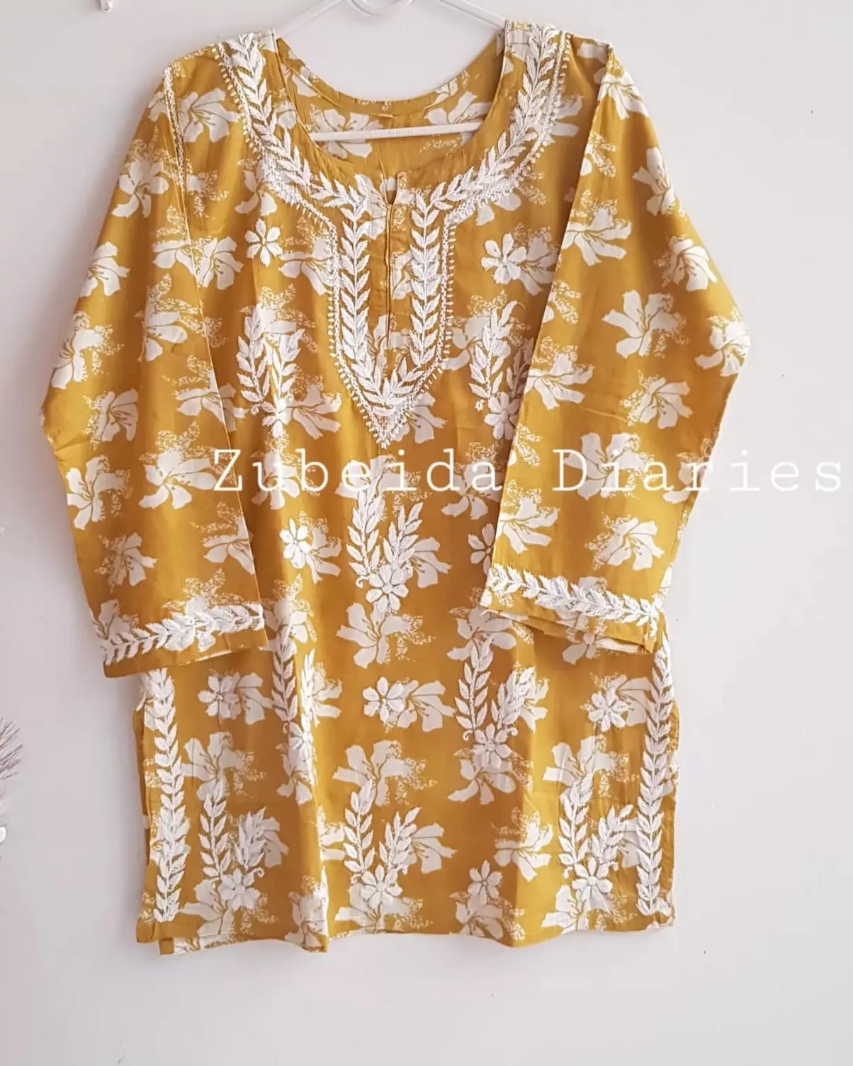 Cotton Short Top ~ Mustard