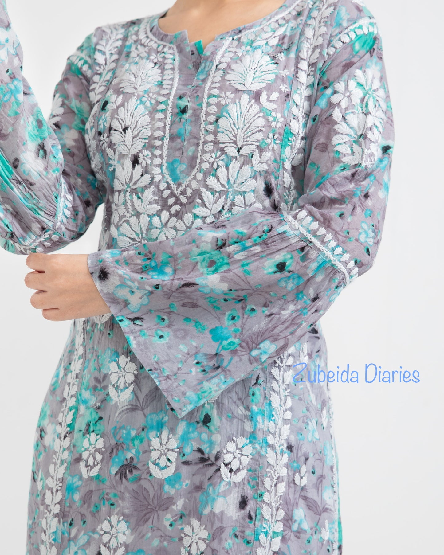 Bell-Sleeves Makhmali Mulmul Kurtas