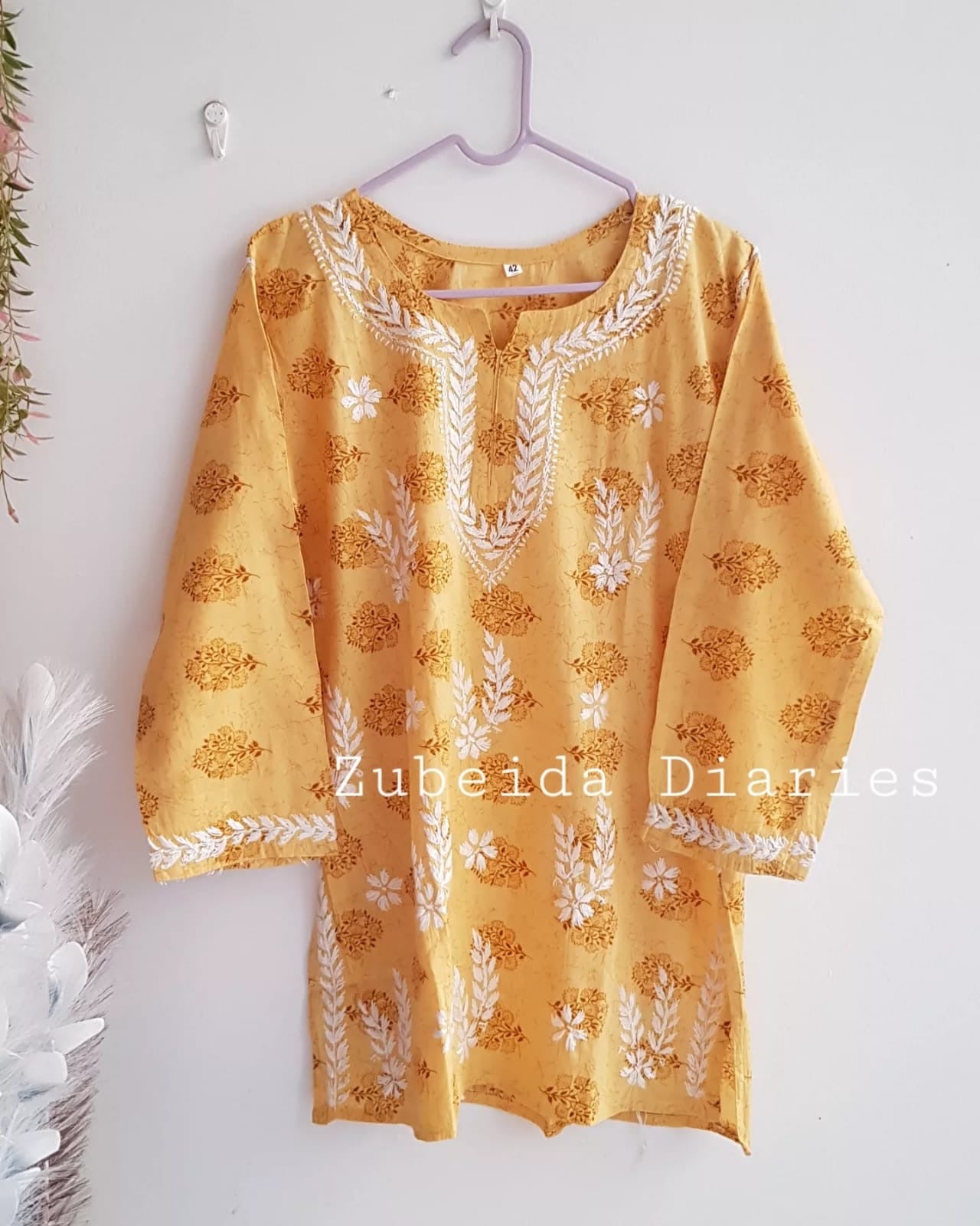 Cotton Short Top ~ Yellow