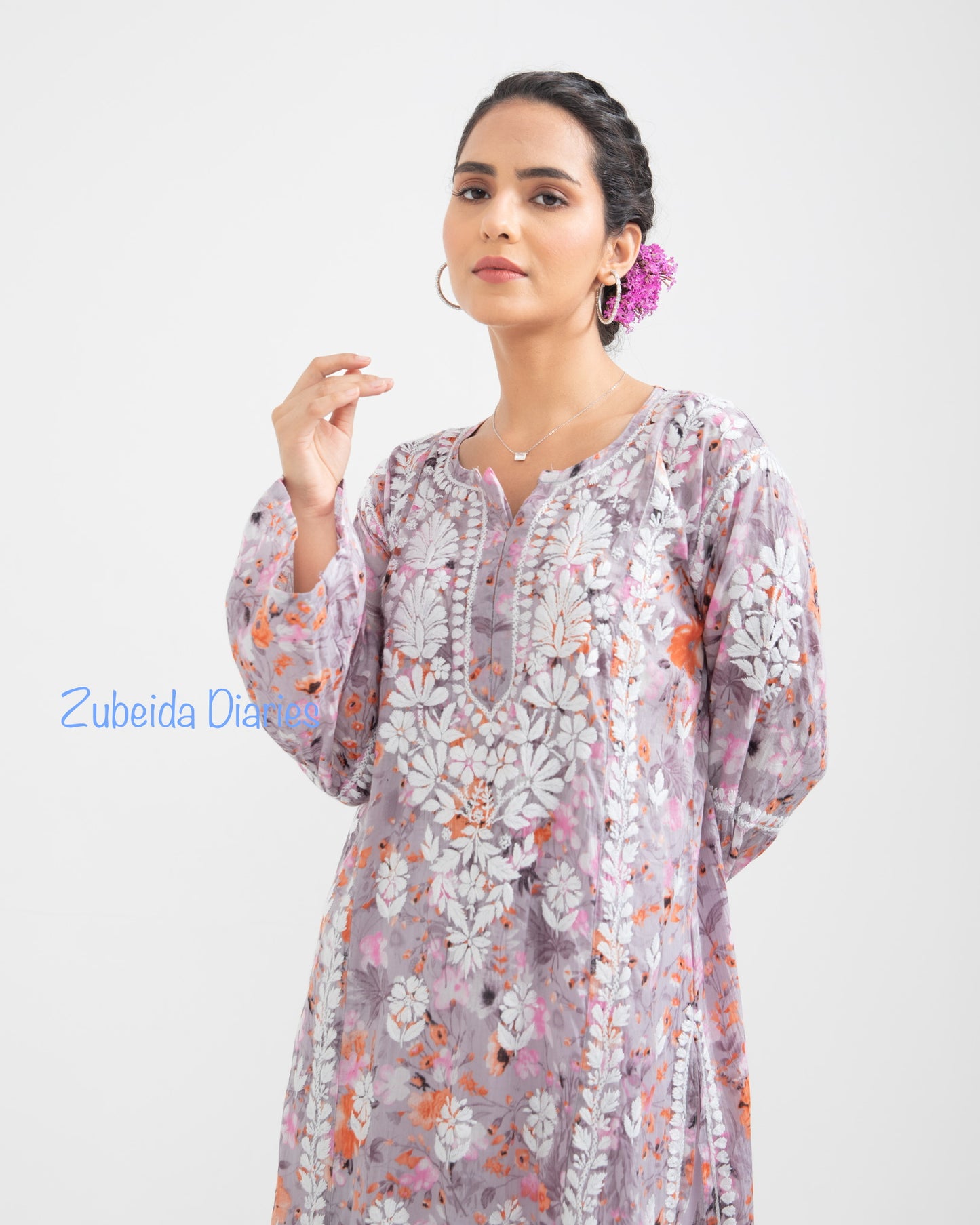 Bell-Sleeves Makhmali Mulmul Kurtas