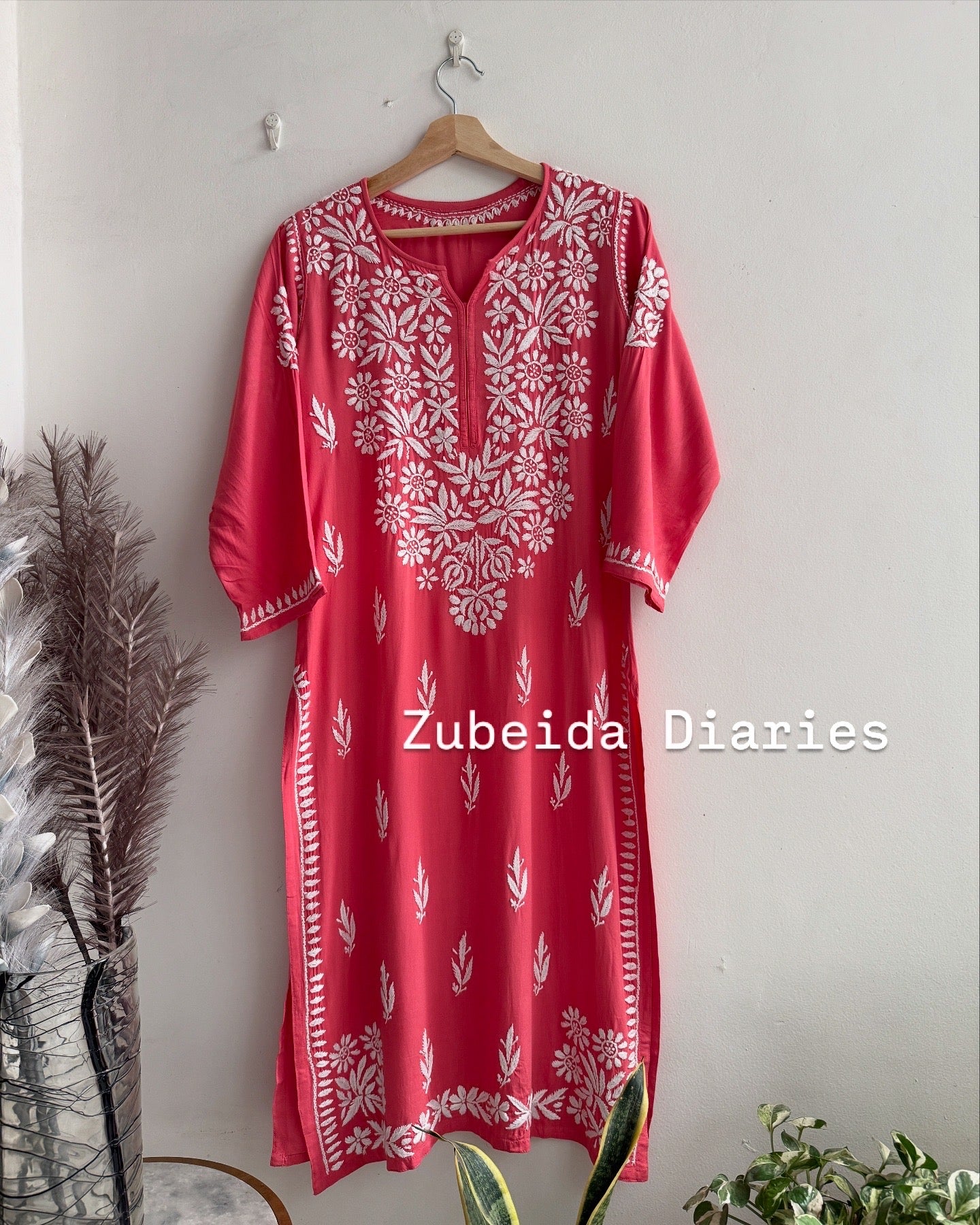 Rayon Boota-Embroidery Kurtas