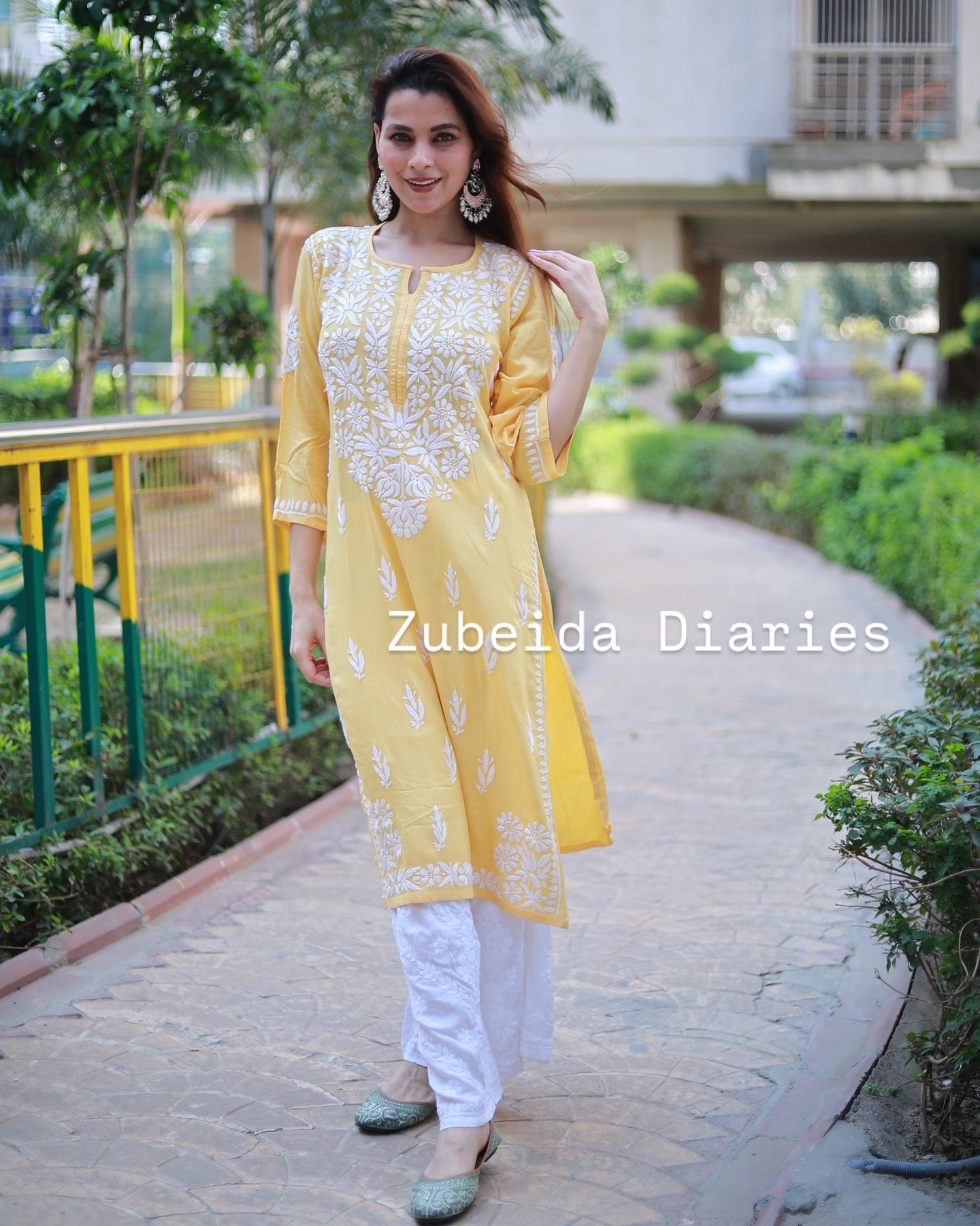 Rayon Boota-Embroidery Kurtas