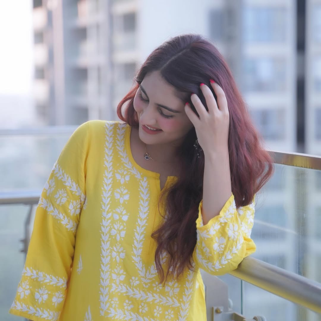 Vedika Bhandari in Spring collection Modal Kurta