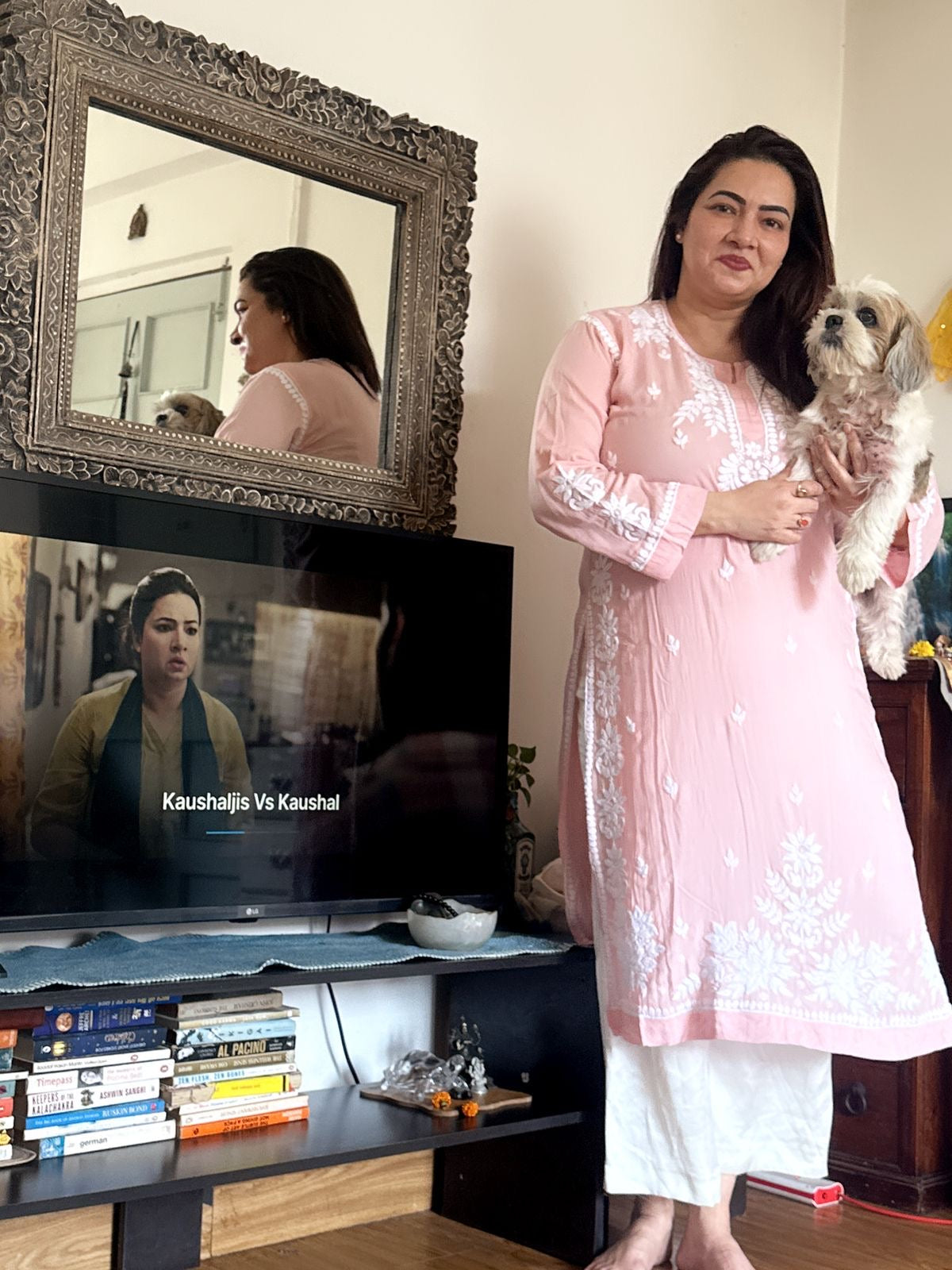 Grusha Kapoor in Nazakat Modal Kurta