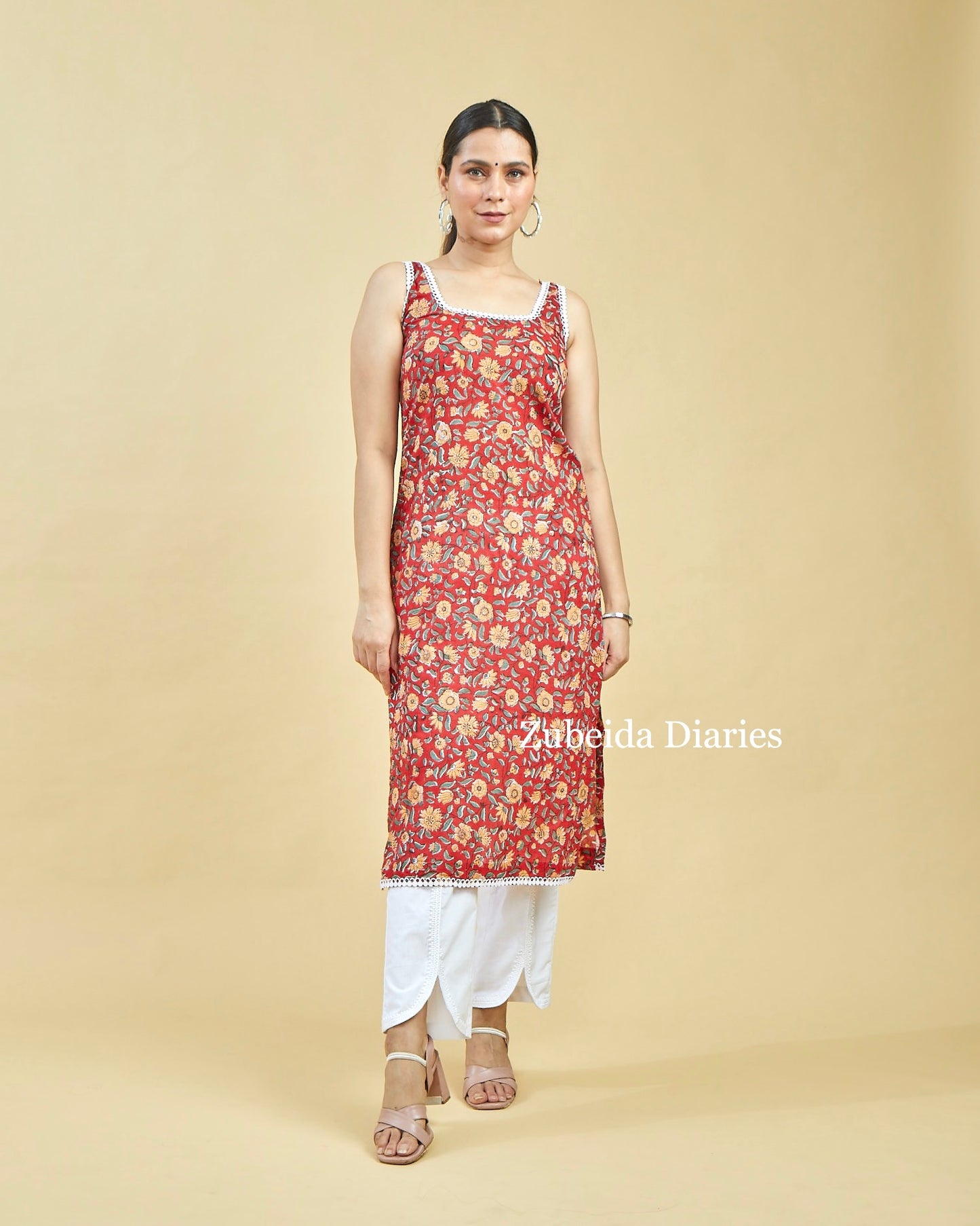 Kyra Lace Kurta Bottom Set