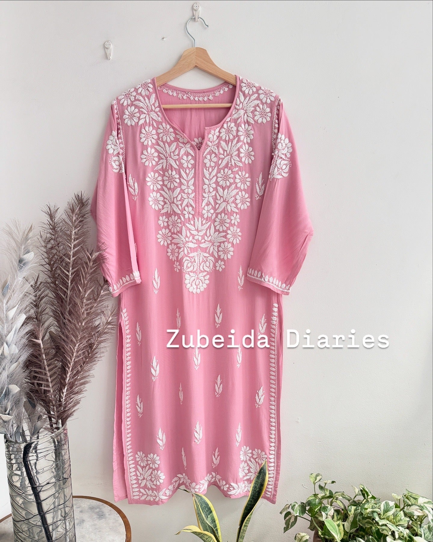 Rayon Boota-Embroidery Kurtas