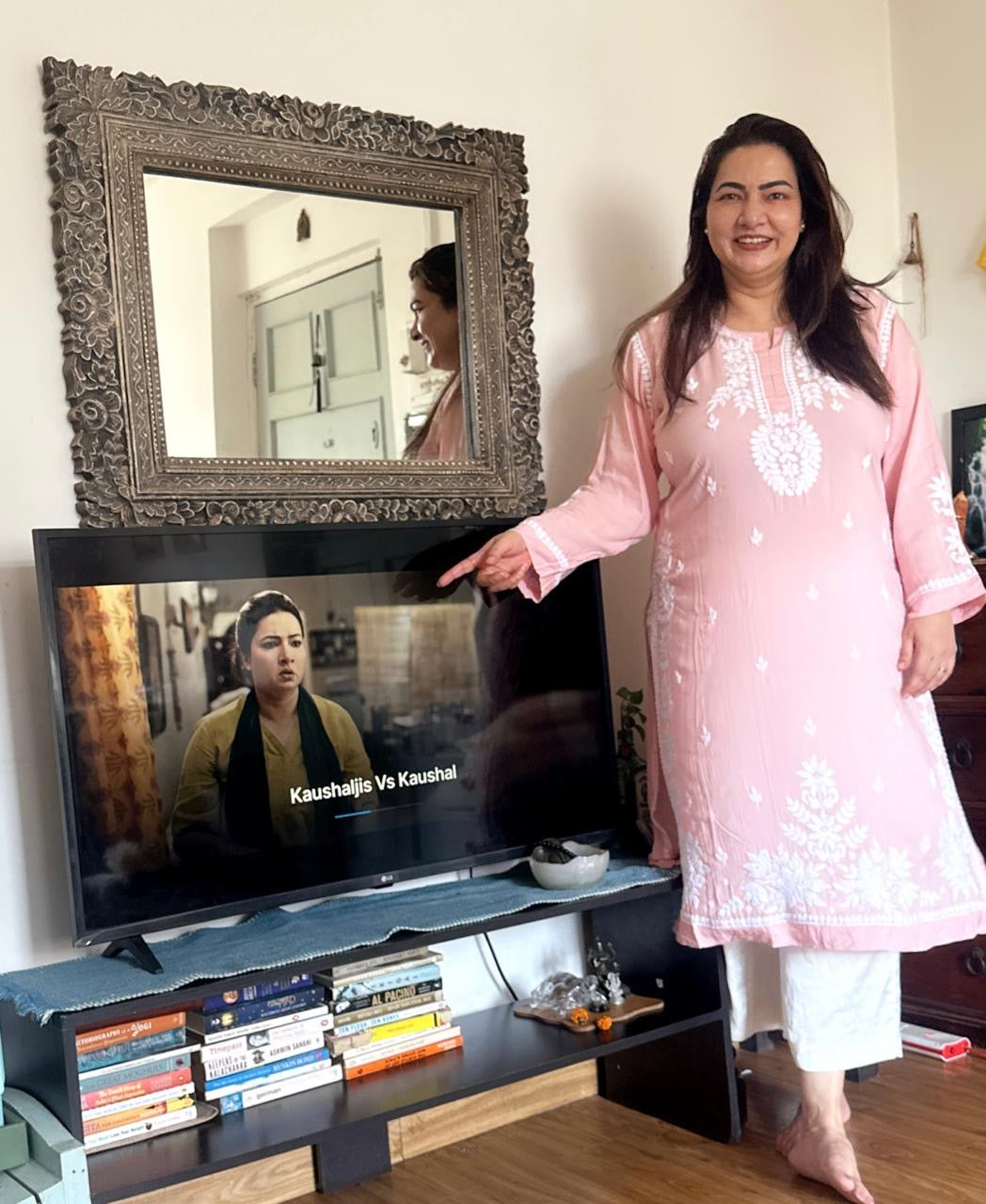 Grusha Kapoor in Nazakat Modal Kurta