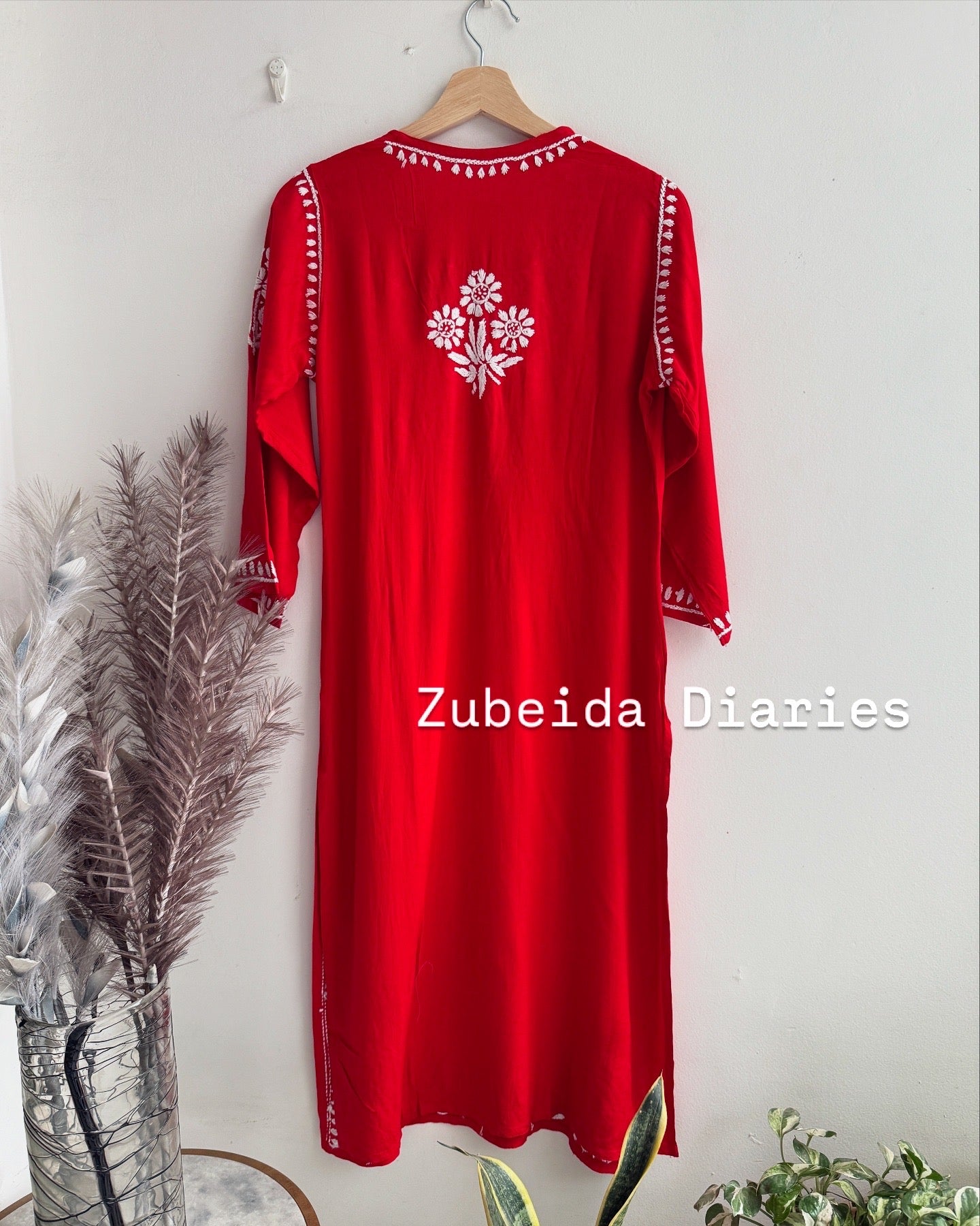 Rayon Boota-Embroidery Kurtas