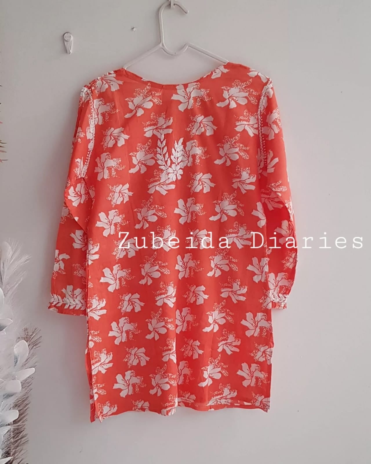 Cotton Short Top ~ Orange