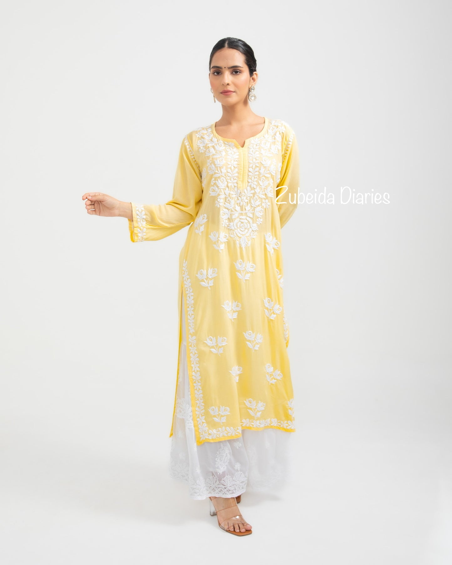 Ishita Dutt Seth in Nazakat Rose Modal Kurta