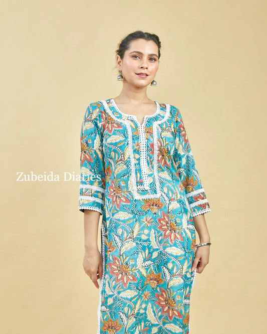 Kyra Lace Kurta