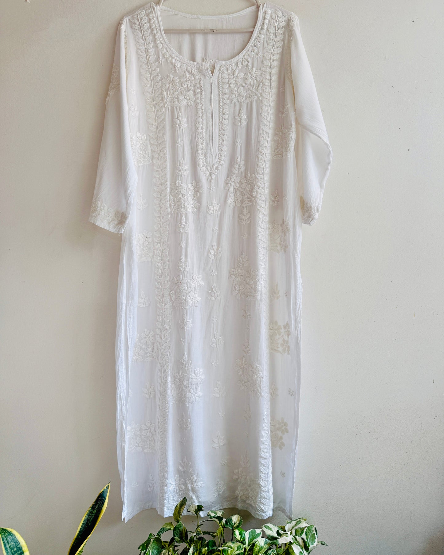 White Modal Kurta