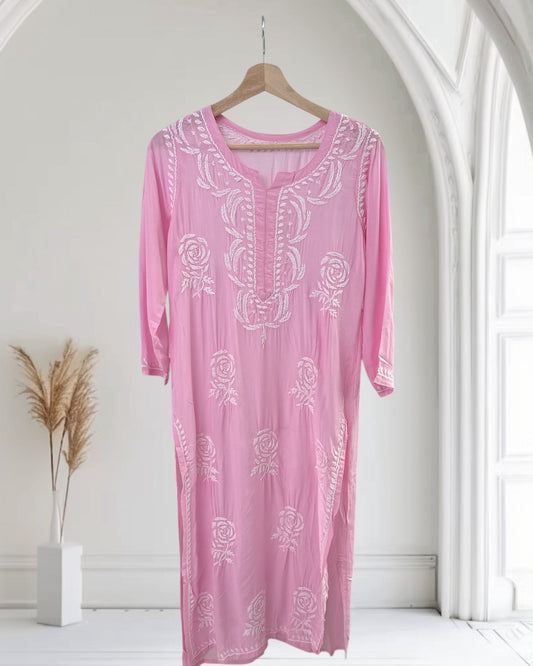 Rose Modal Kurtas ~ Baby Pink