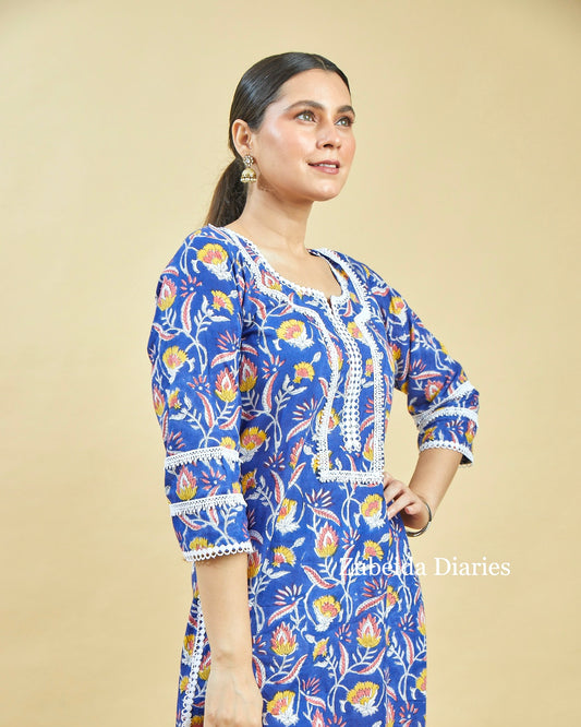 Kyra Lace Kurta
