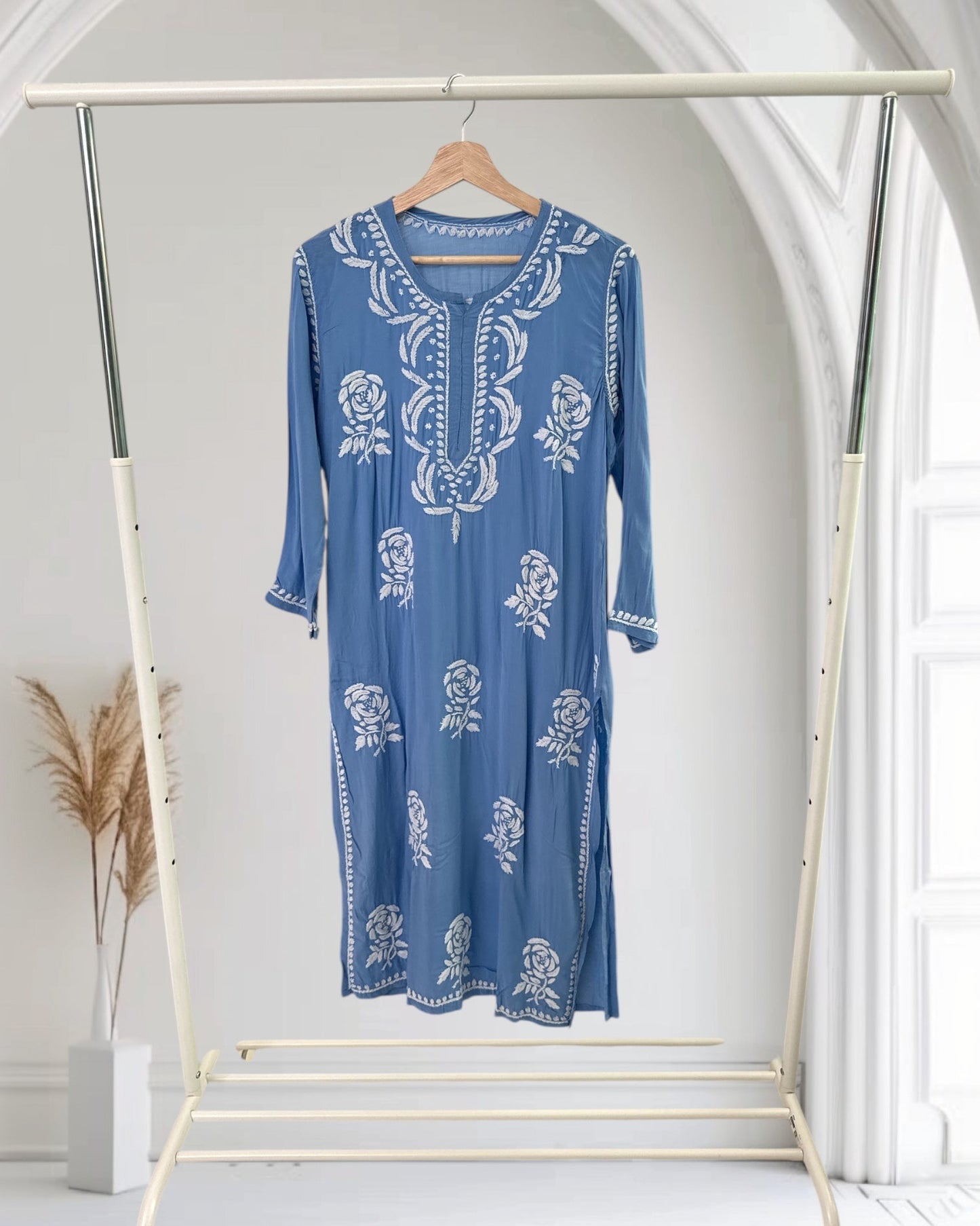 Rose Modal Kurtas ~ Mauve