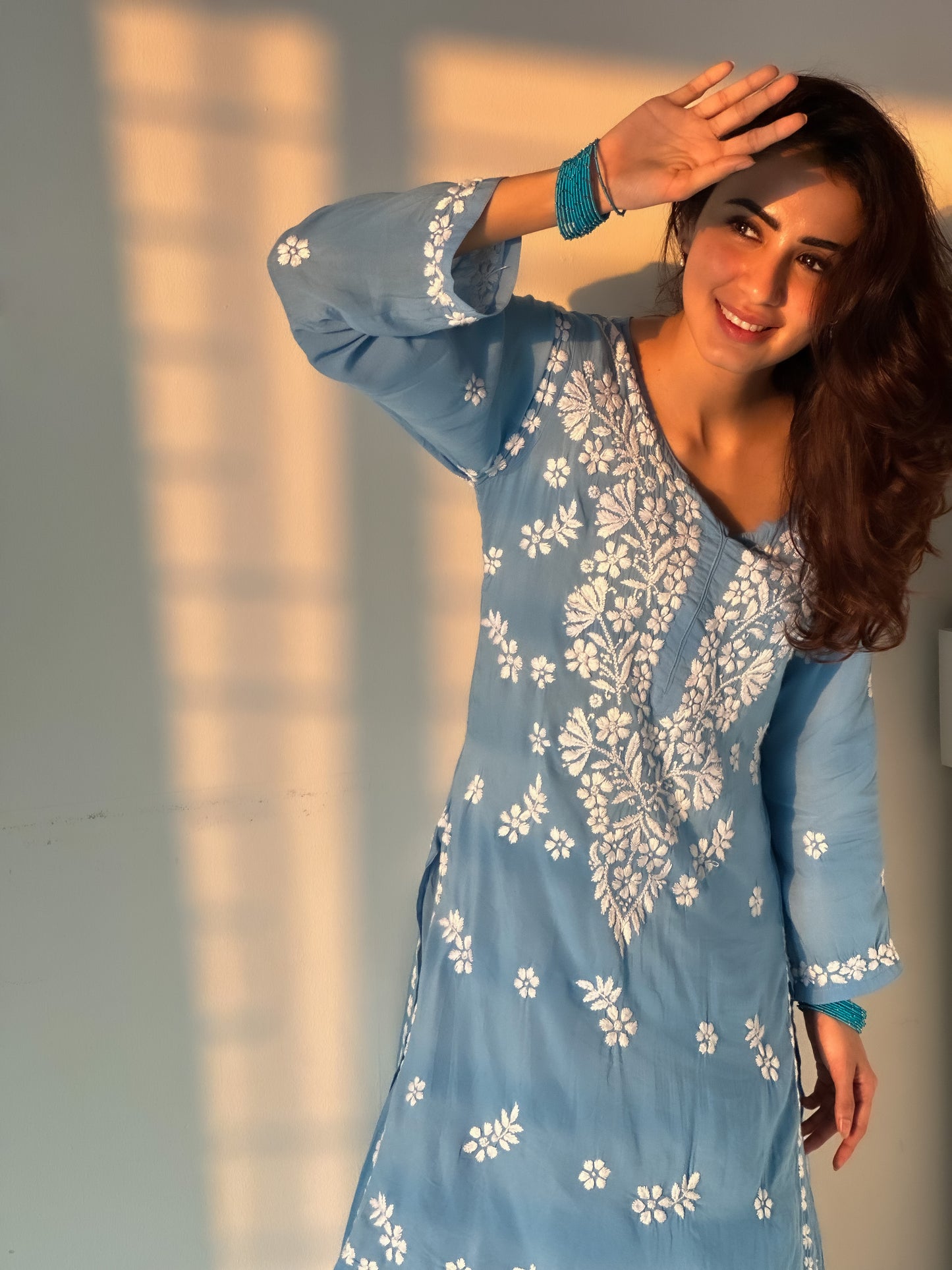 Swati Kapoor in Modal garara set
