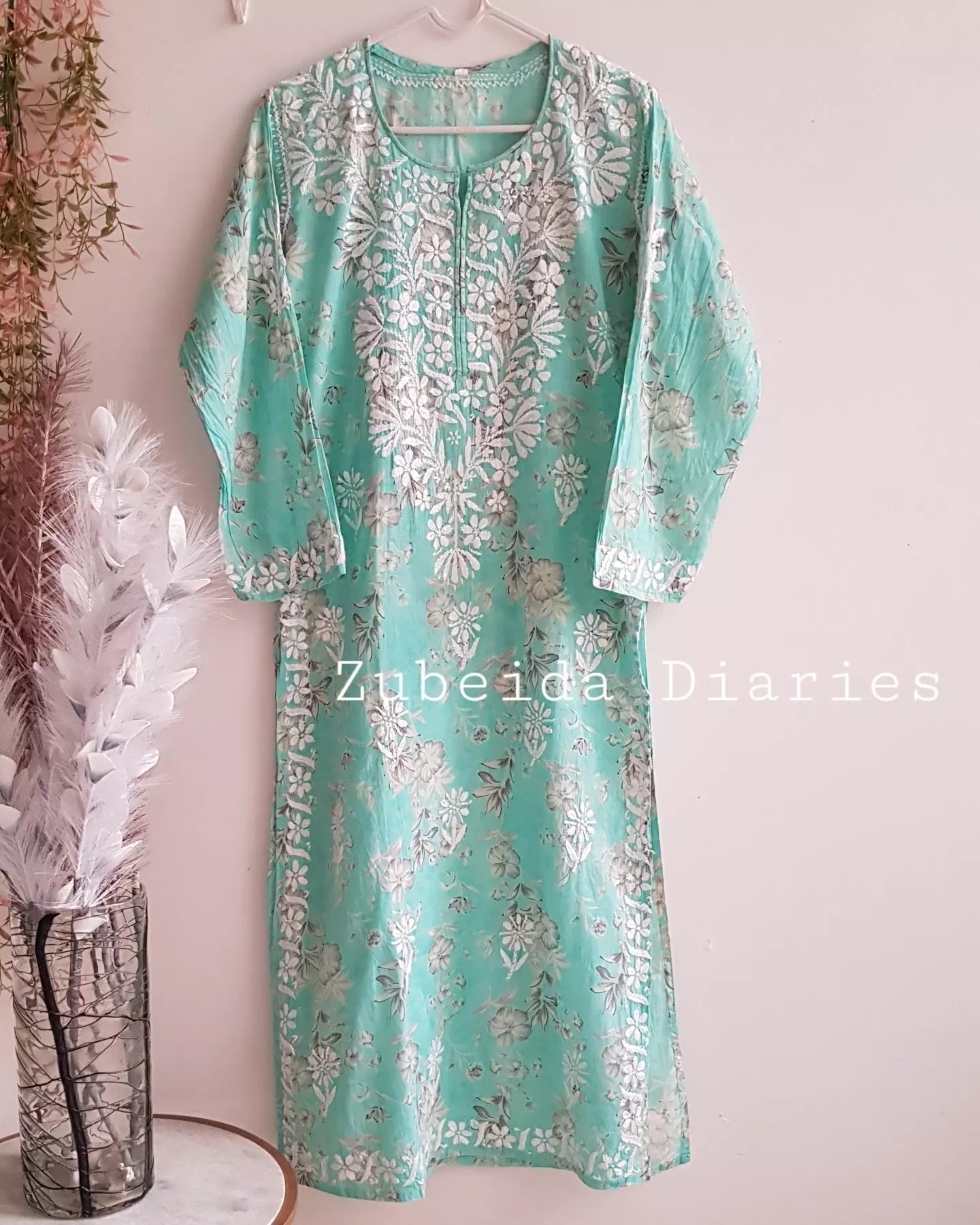 Mulmul kurtas in pastels