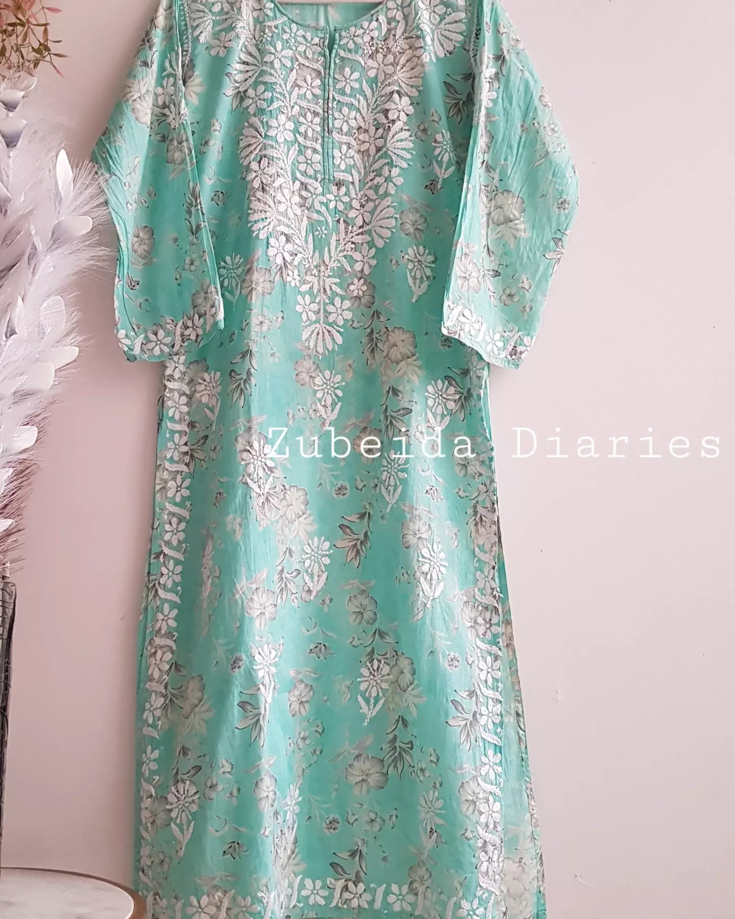 Mulmul kurtas in pastels