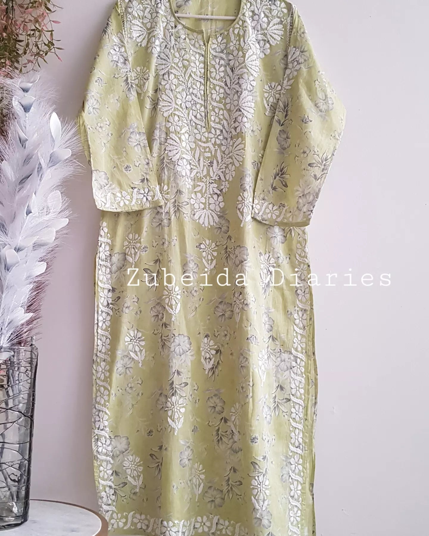 Mulmul kurtas in pastels