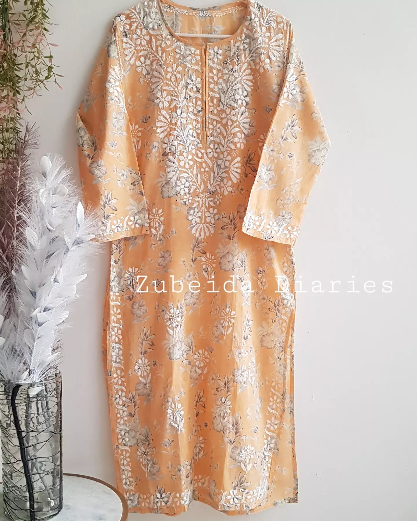 Mulmul kurtas in pastels