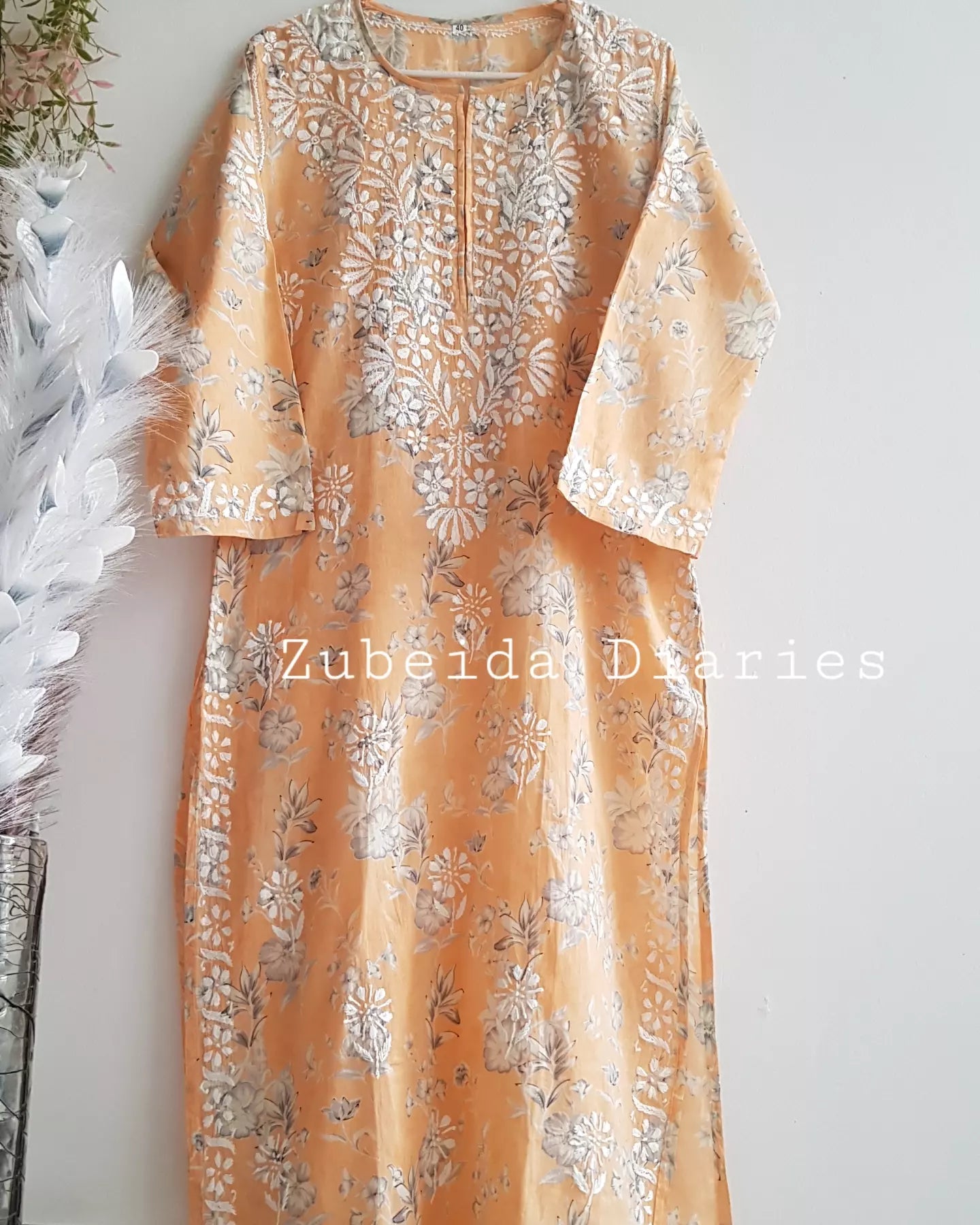 Mulmul kurtas in pastels